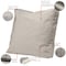 Classic Accessories Patio Lounge Chair/Loveseat Back Cushion, 25 x 22 x 4 Inch, Mushroom 62-064-MUSHRM-EC - alternate 4